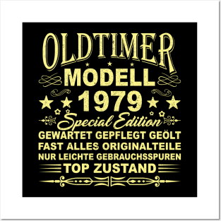 OLDTIMER MODELL BAUJAHR 1979 Posters and Art